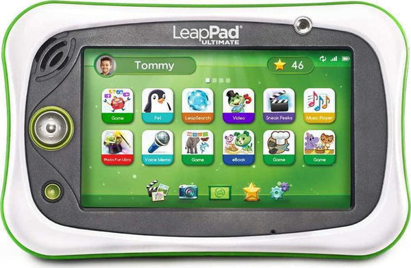 LeapFrog LeapPad Ultimate Ready for School Tablet, Green, 602073