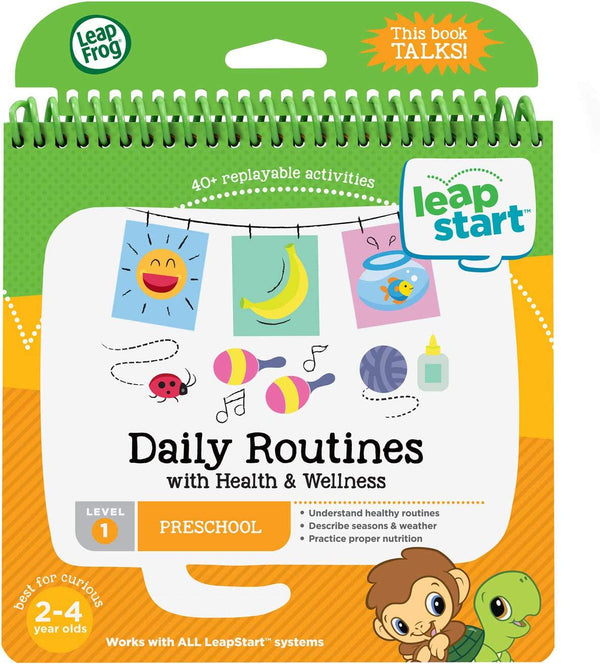 LeapFrog LeapStart Preschool Activity Book: Daily Routines and Health and Wellness