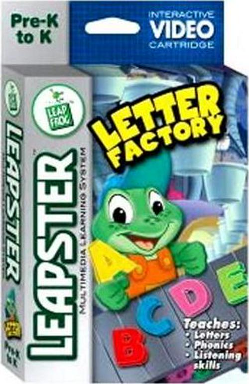 LeapFrog Leapster Educational Video: The Letter Factory Gaming Cartridge