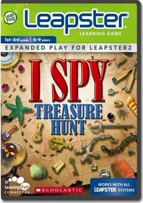 LeapFrog Leapster Learning Game Scholastic ISPY Treasure Hunt