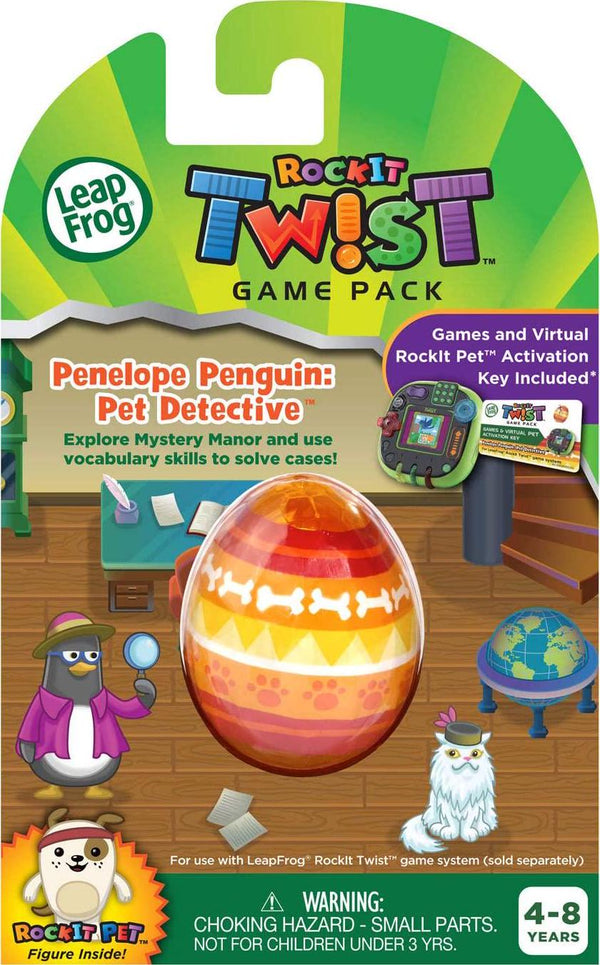 LeapFrog Rockit Twist Game Pack: Penelope Penguin, Pet Detective