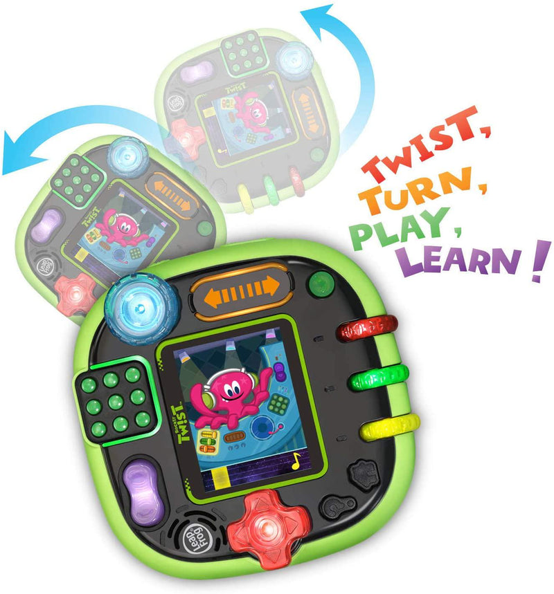 LeapFrog Rockit Twist Handheld Learning Game System, Green