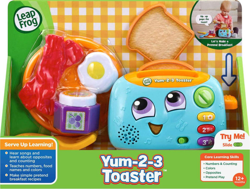 LeapFrog Yum-2-3 Toaster , Teal