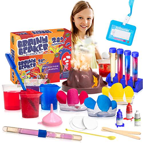 Learn and Climb Science Kit for Kids- A Variety of 21 Science Experiments and Name Tag Included!