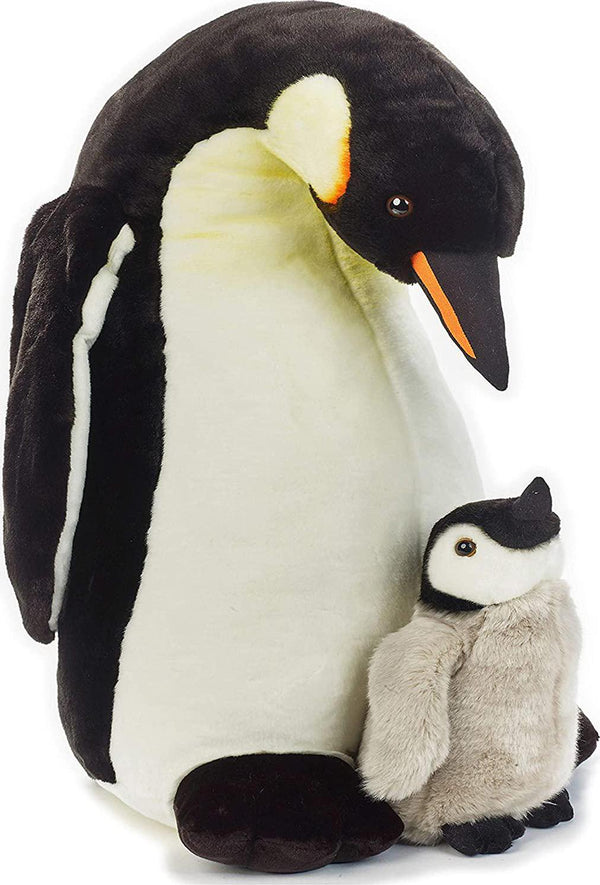 Lelly - National Geographic Plush, Giant Penguin with Baby