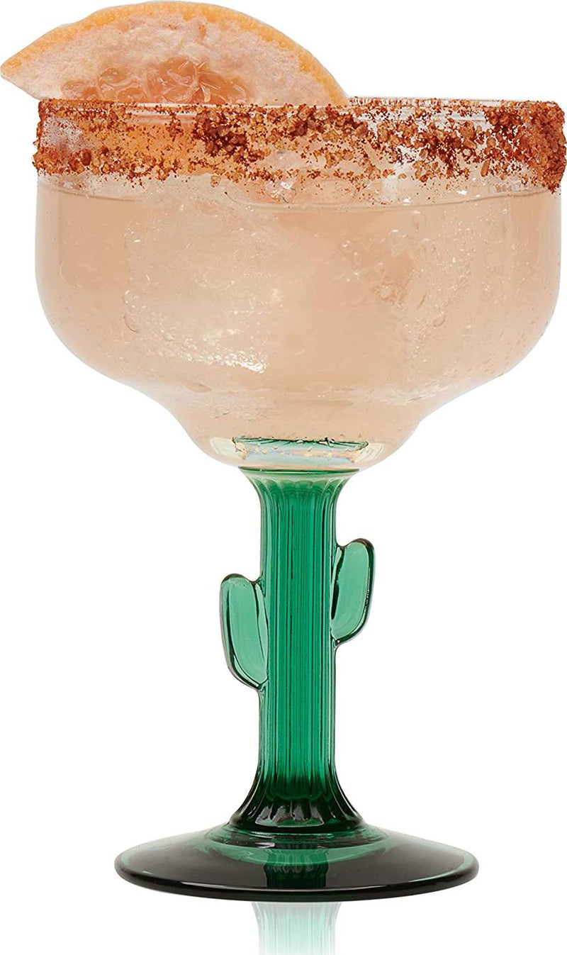 Libbey Cactus Margarita Glasses, 16-Ounce, Set of 4