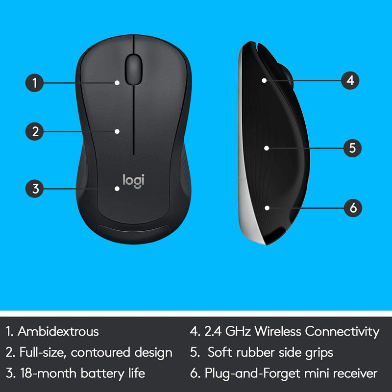 Logitech MK540 Combo of Wireless Keyboard and Mouse