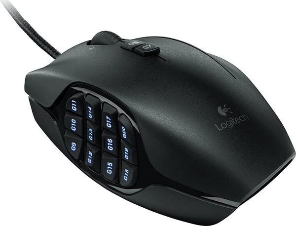 Logitech MMO Gaming Mouse G600, Black