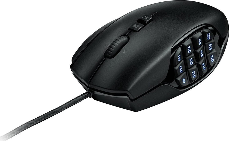 Logitech MMO Gaming Mouse G600, Black