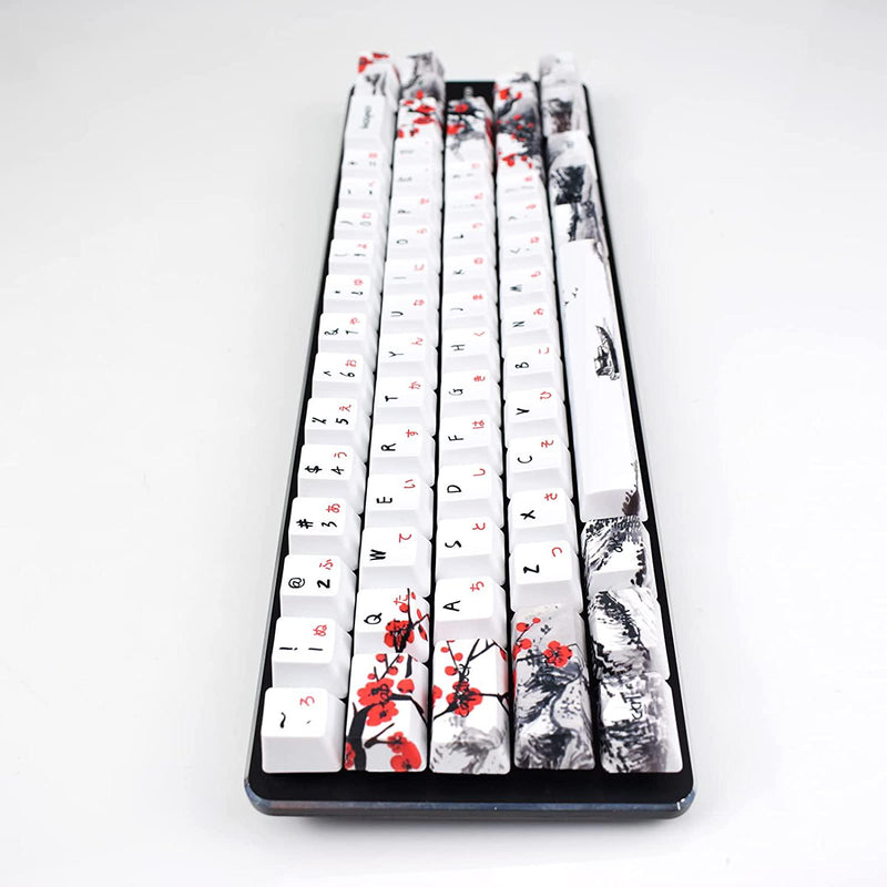 71 Key Cherry Blossom Keycaps OEM Profile for Cherry MX