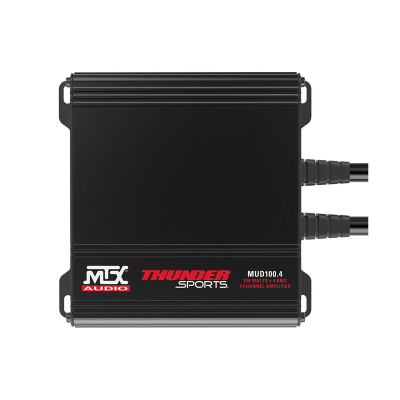 MUD100.4 MTX 4-Channel 400 Watts RMS Power Sports All Weather Amplifier