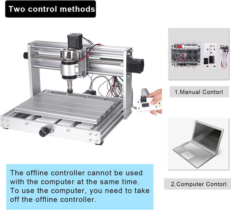 CNC 3018 Pro MAX Engraver with 200W Spindle, GRBL Control DIY CNC machine,  3 Axis Pcb Milling Machine, Wood Router Engraver