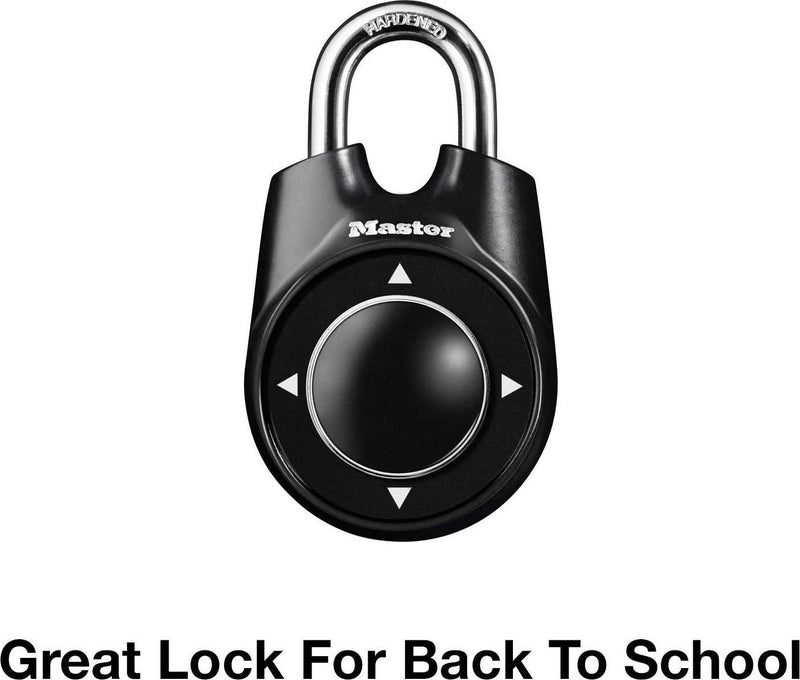 Master Lock 1500iD 4 Pack 2-1/8in. Wide Speed Dial Directional Combination Padlock