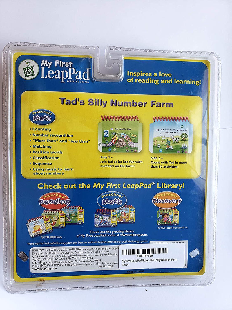 My First LeapPad Book: Tad&