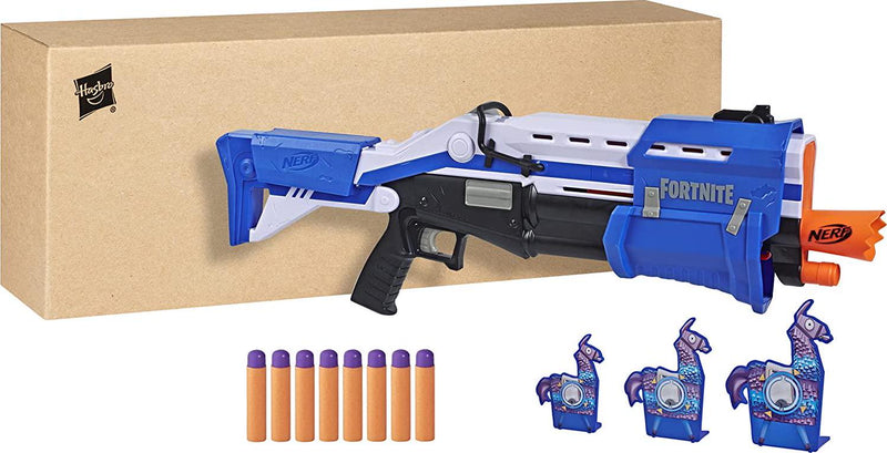 Nerf Fortnite BASR-L Blaster, Includes 12 Official Darts, Kids Toy for Boys  and Girls for Ages 8+ 