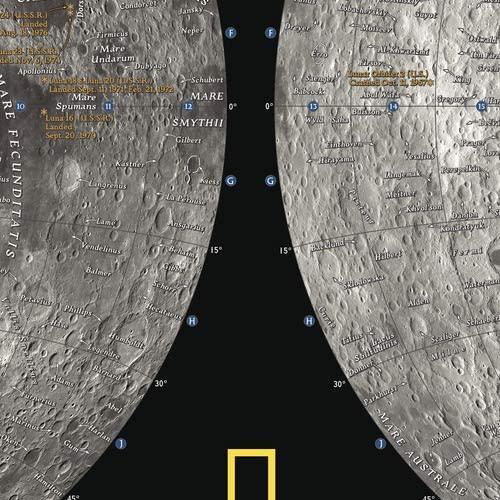 National Geographic: Moon - Poster - 28 x 22 inches - Art Quality Print