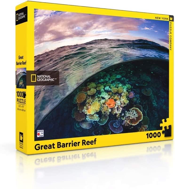 New York Puzzle Company - National Geographic Great Barrier Reef - 1000 Piece Jigsaw Puzzle