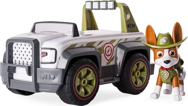 Nickelodeon Paw Patrol Tracker Jungle Cruiser Vehicle and Figure