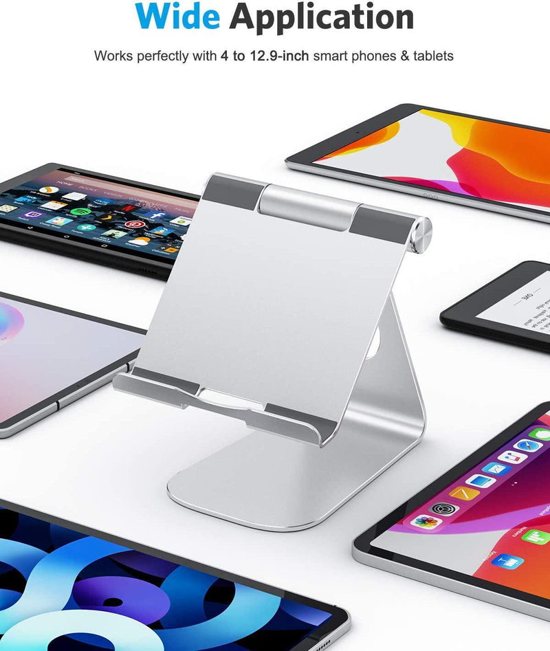 2 in 1 Portable Wireless phone charger and iPhone/iPad/tablet(3.5-12.9)  stand