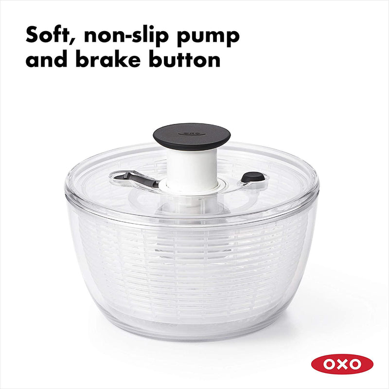 OXO 1045409BL Good Grips Little Salad and Herb Spinner Small