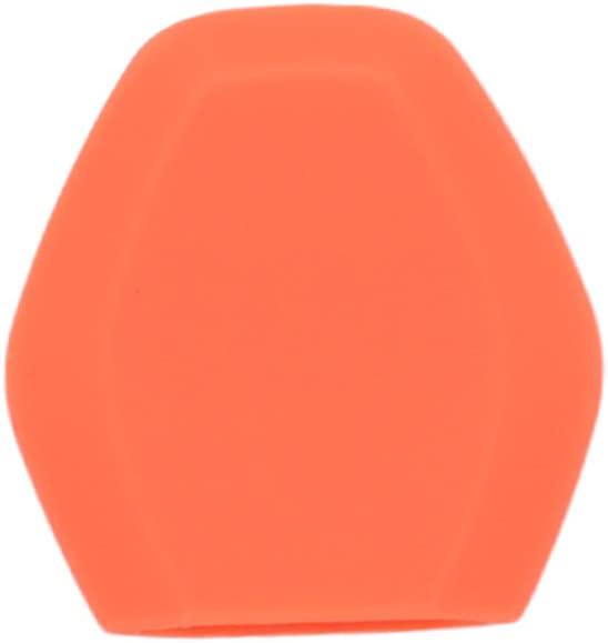 (Orange) - Fassport Silicone Cover Skin Jacket fit for BMW 3 Button Remote Key CV9901 Orange