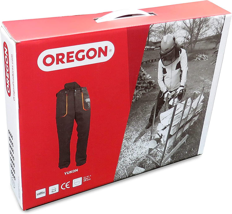 Oregon 295397 Type C (All Round Yukon Chainsaw Protective Trouser, Large, Black
