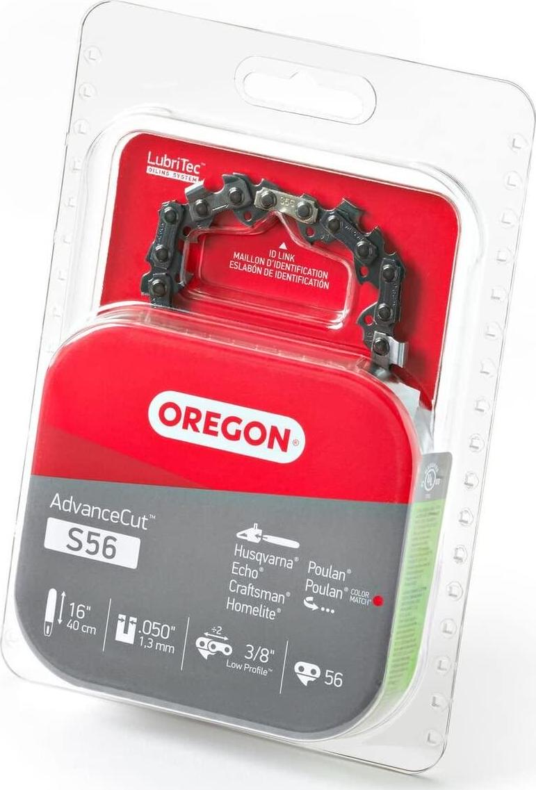 Oregon S56 AdvanceCut 16-Inch Chainsaw Chain Fits Craftsman, Echo, Homelite, Poulan, Remington