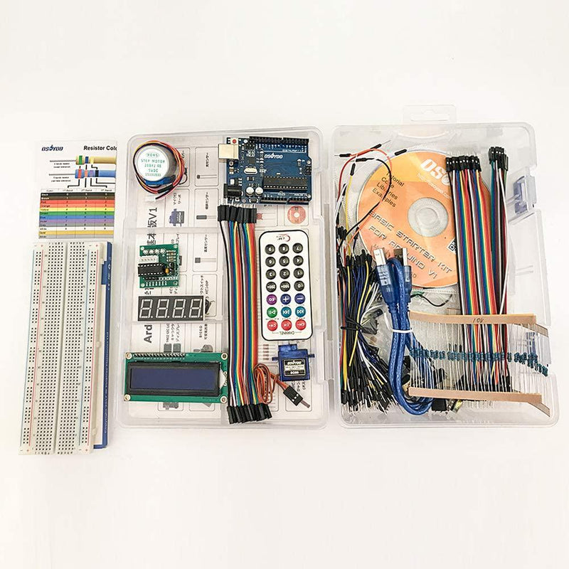 Osoyoo 2017 Super Starter Kit With UNO R3 Board For Arduino DIY Learning Projects Robot