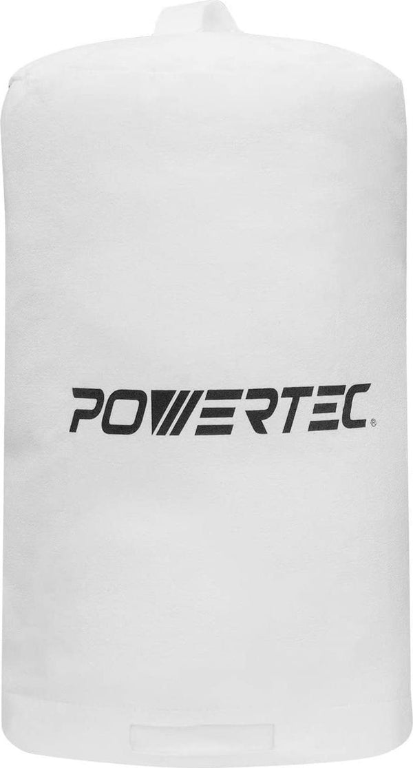 POWERTEC 70006 Dust Collector Bag, 15 x 24 , 1 Micron Filter