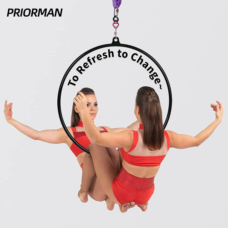 PRIORMAN Flying Dance Pole for Home Spinning Aerial Pole Dance
