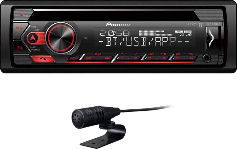 Pioneer DEH-S420BT, Radio CD, 1-DIN, compatible Android e iPhone