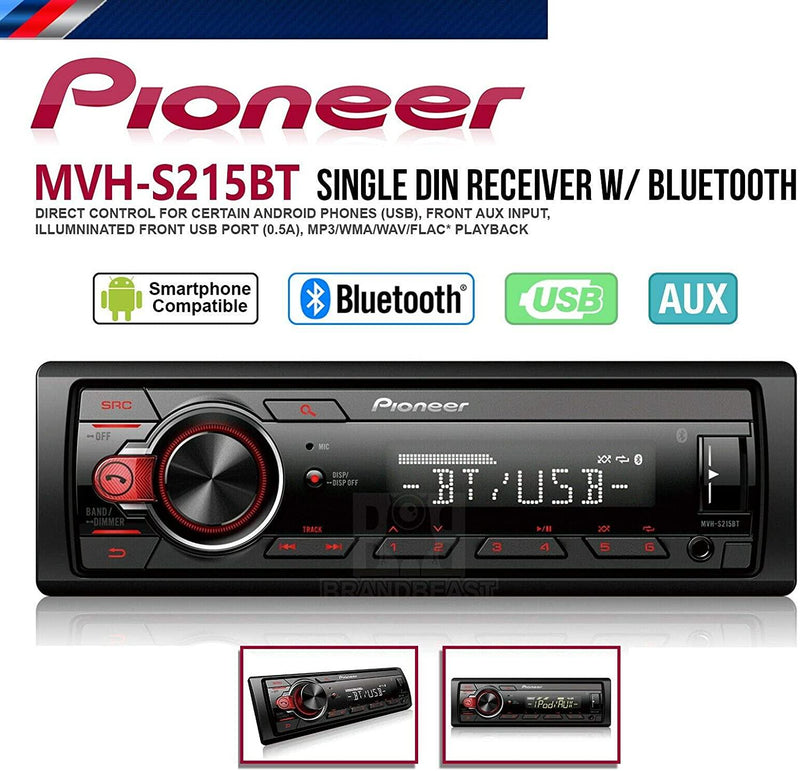 RECEPTOR CON Bluetooth, PIONEER MVH-S420BT