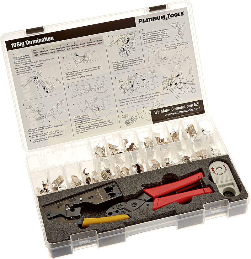 Platinum Tools 90170 10Gig Termination Kit. Box.