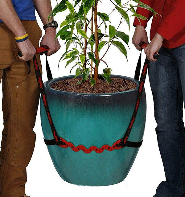 PotLifter - A Gardening Lifting Tool for Heavy Plant Pots and Flower Pots - Easily Lift/Carry Heavy Objects Around Your Yard - Equipment Making Lifting Easy, The Ultimate Garden Helper - 200lbs