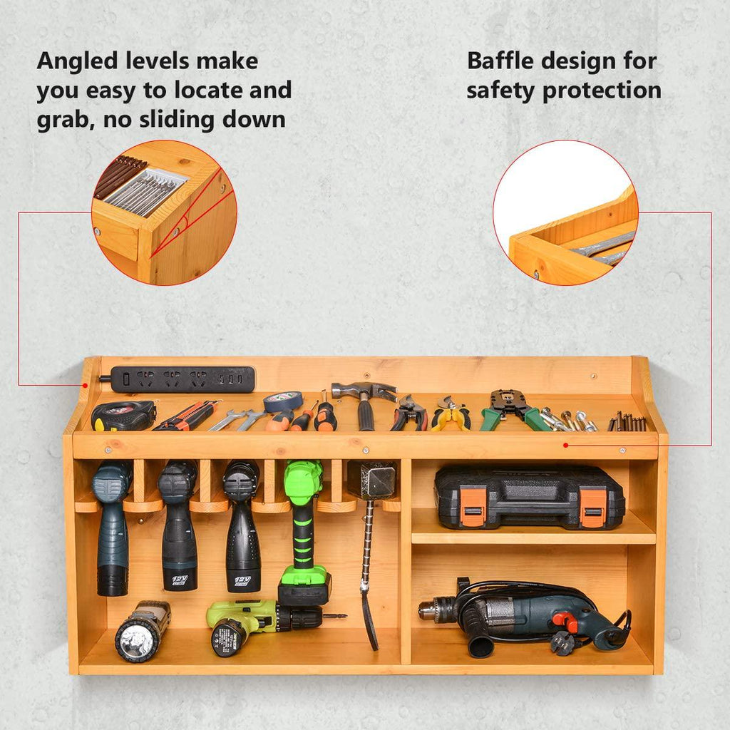 Power Tool Organizer Sunix Power Tool Charging Station Drill Wall Hol