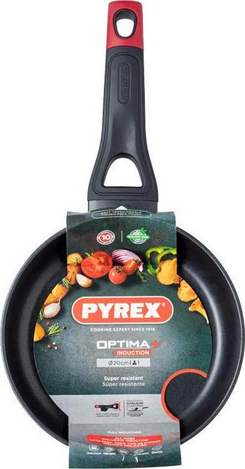 Pyrex 4937810 Optima+ Induction Non-Stick Frypan, 20cm,Black