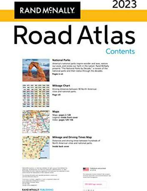 Rand McNally 2023 Road Atlas (Rand McNally Road Atlas)