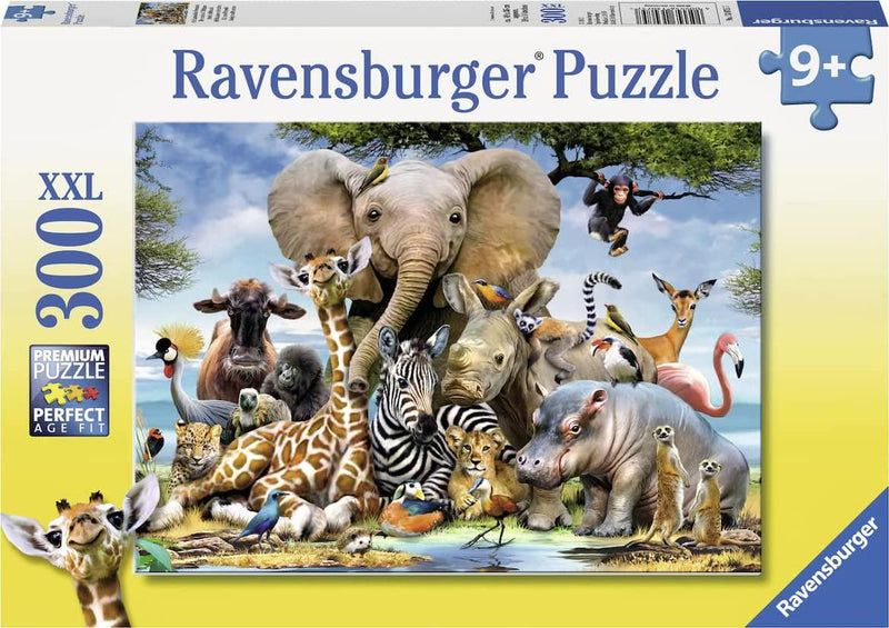 Ravensburger 13075 Favourite Wild Animals Puzzle 300Pc, Children&