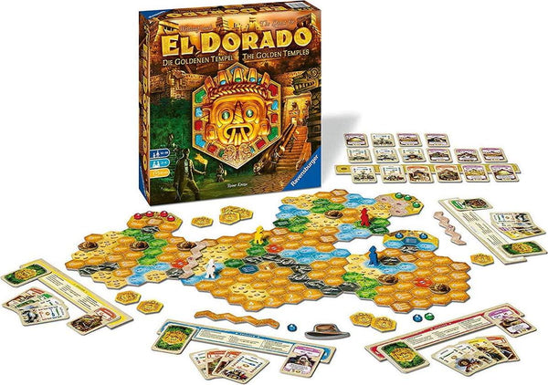 Ravensburger 26129 - El Dorado - zweite Erweiterung, Strategiespiel, Spiel für Erwachsene und Kinder ab 10 Jahren - Taktikspiel für 2-4 Spieler: Wettlaufspiel