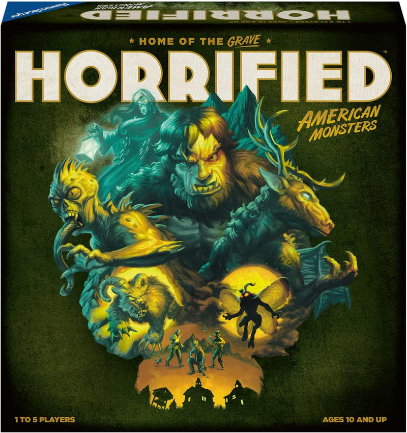 Ravensburger Horrified: American Monsters Strategy Board Game for Ages 10 and Up