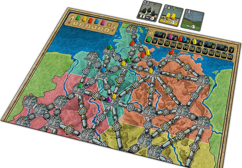 Rio Grande Power Grid Recharged Game, Blue