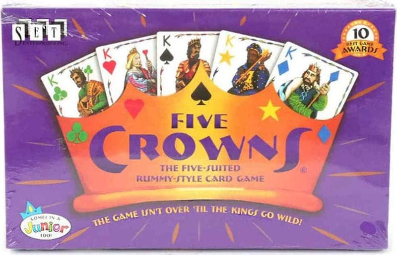 SET Enterprises Five Crowns Card Game, Purple (4001)