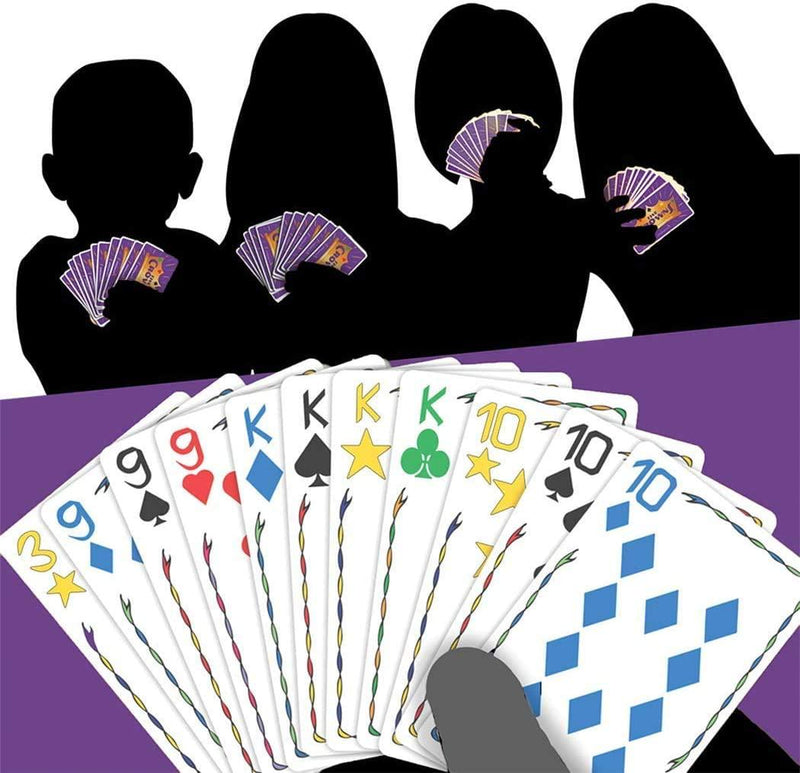 SET Enterprises Five Crowns Card Game, Purple (4001)