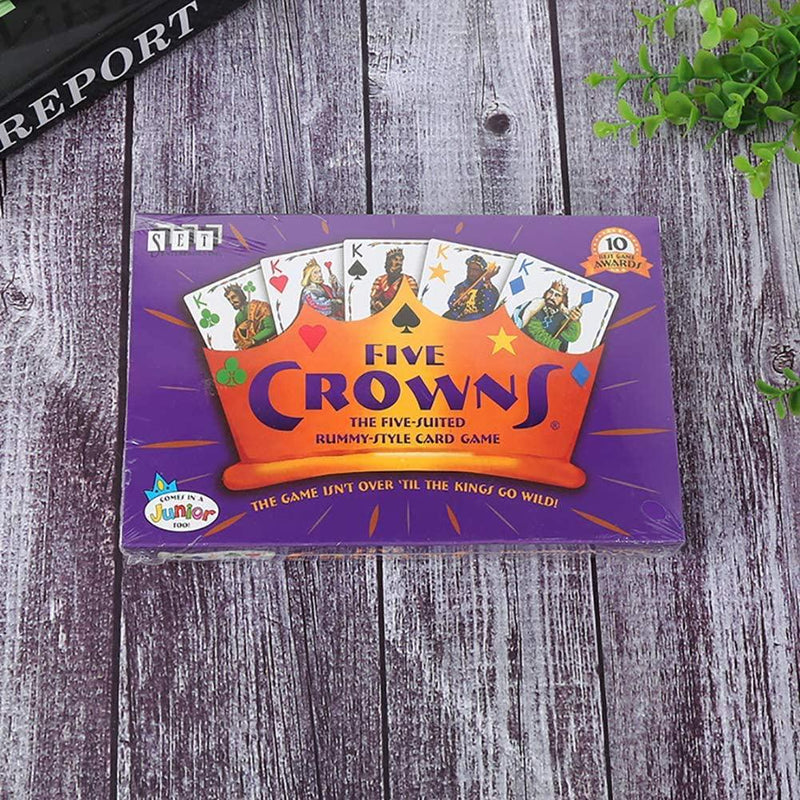 SET Enterprises Five Crowns Card Game, Purple (4001)