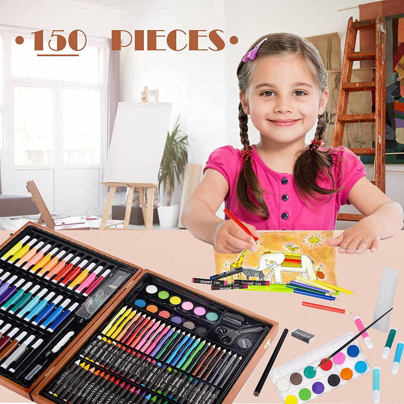 Art Supplies for Kids,150 Piece Art Set, Drawing Painting Art Kit