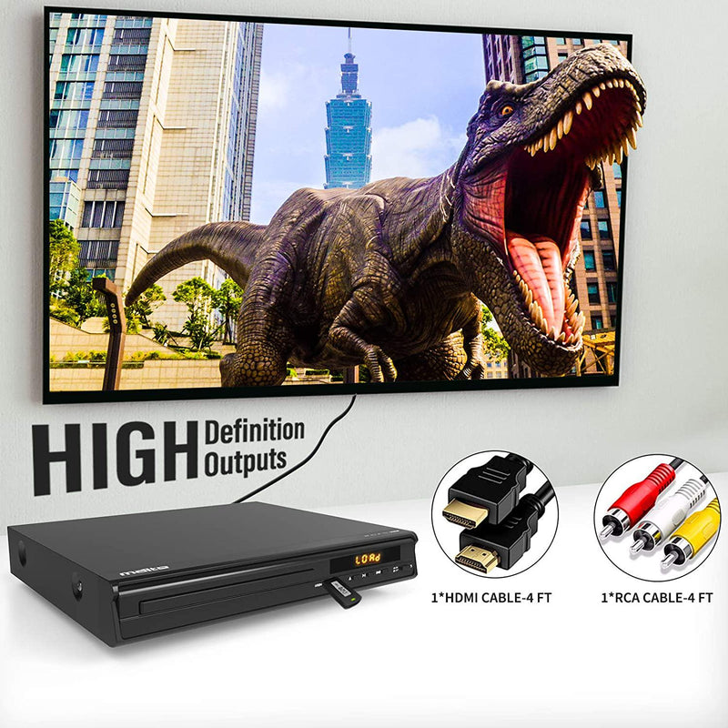 DVD Player DVD Players for TV with HDMI and Remote All Region DVD Players  for TV Multi Region DVD Player HDMI
