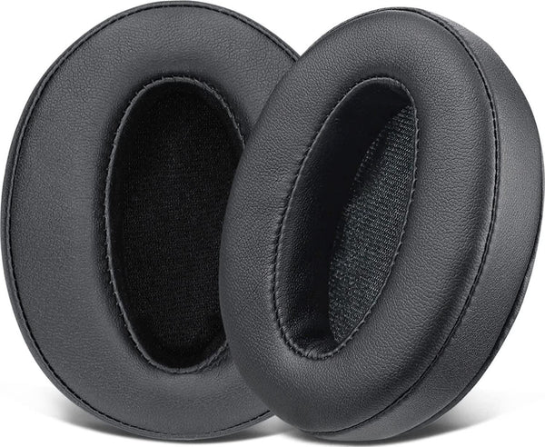 SOULWIT Ear Pads Cushions Replacement, Earpads for Sennheiser HD 4.50BT, HD 4.50, HD 4.50BTNC, HD 4.50SE, HD 4.40BT, HD 4.30G, HD 458BT, HD 450, HD 450BT, HD 400S, HD 350BT, HD 4.20S Headphones - Black