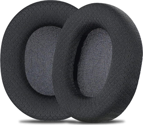 SOULWIT Ear Pads Cushions Replacement, Earpads Compatible with SteelSeries Arctis 1/Arctis 3/Arctis 5/Arctis 7/Arctis 9X/Arctis Pro Headset, Noise Isolation Foam-Black