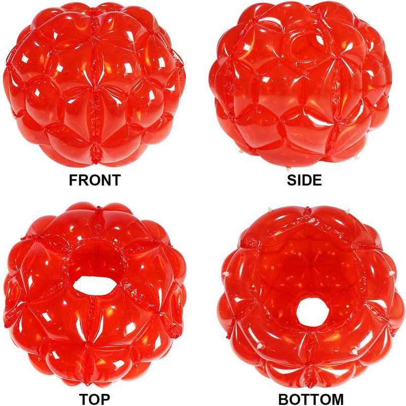 SUNSHINEMALL Bumper Balls for Adults 2 Pack, Inflatable Body Bubble Ball Sumo Bumper Bopper Toys, Heavy Duty Durable PVC Vinyl Kids Adults Physical Outdoor Active Play