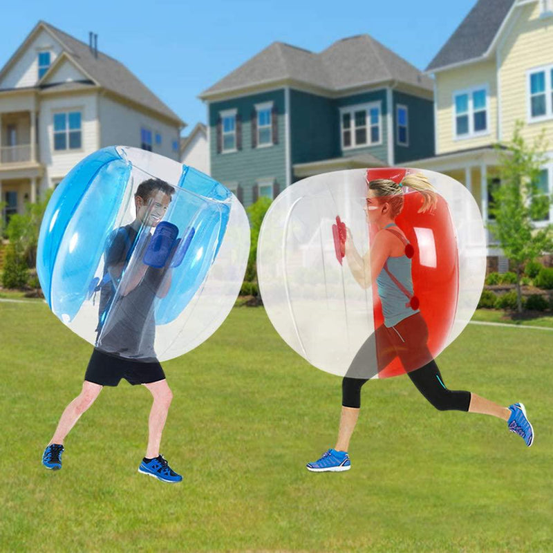 SUNSHINEMALL Sumo Balls for Adults 2 Pack, Inflatable Body Sumo Balls Bopper Toys, Heavy Duty PVC Vinyl Kids Adults Physical Outdoor Active Play